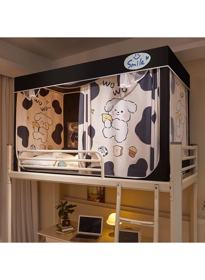 Y&D Bed Canopy Tents Curtain Blackout Curtain Single Bed Tent Curtain Student Shading Cloth Bed Canopy Mosquito Net Student Sleep Privacy Protection - Image 1