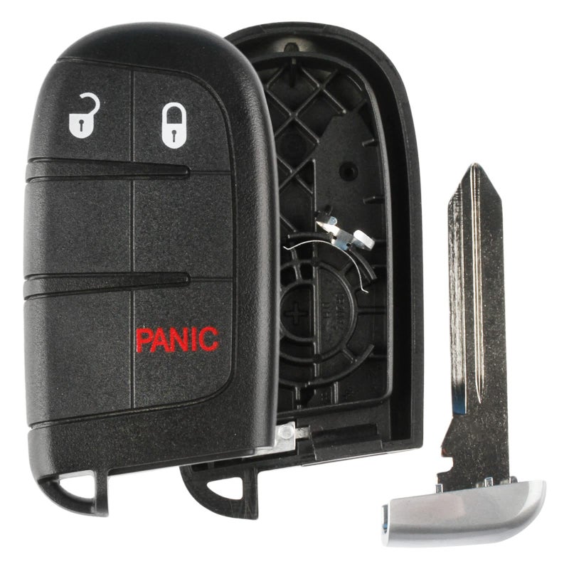 KeylessOption Keyless Option Remote Key Fob Shell 3btn Case For Jeep Dodge Chrysler (M3N-40821302) - Image 4