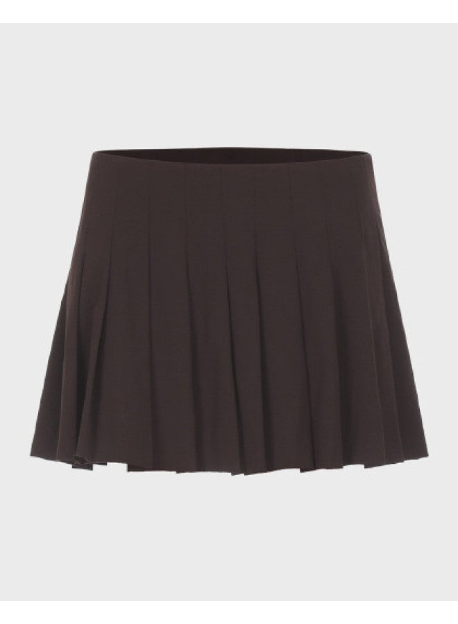 Zara playful Sweet Versatile Youthful Casual Anti-slip Pleated Mini Skirt - Image 1