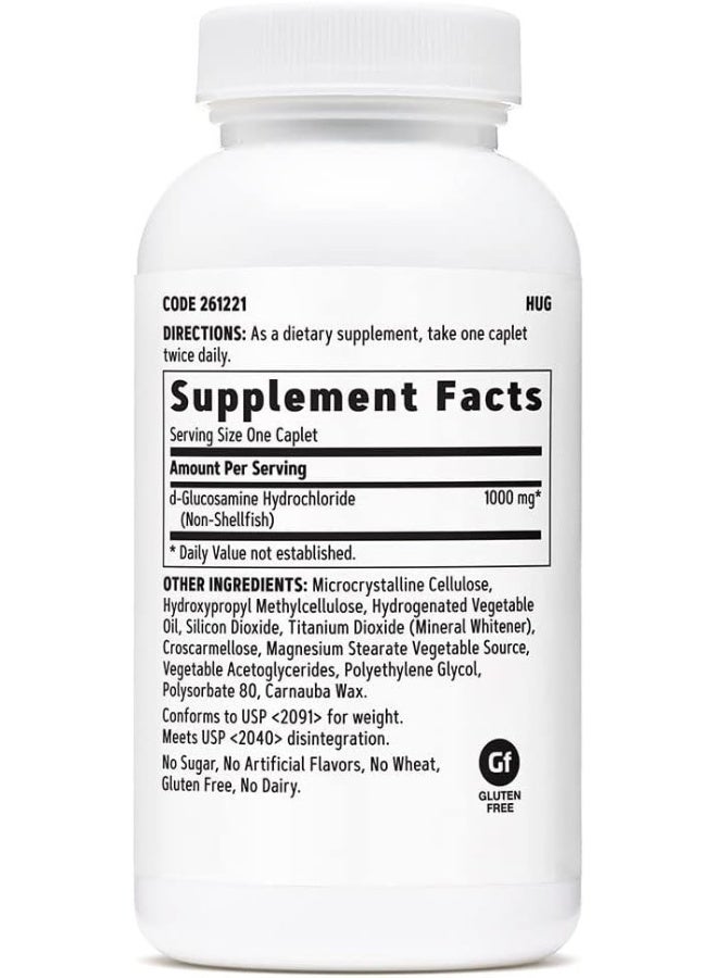 GNC Glucosamine 1000Mg 90 Vegetarian Caplets - Image 2