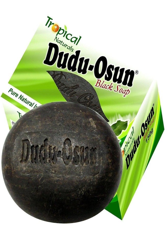 Dudu-Osun Dudu Osun Pure Organic African Black Soap 150g(Pack of 3) - Effective for Acne Treatment, Eczema, Dry Skin, Scar Removal, Dandruff, Pimples Mark Removal, Anti-fungal Face & Body Wash - Image 2