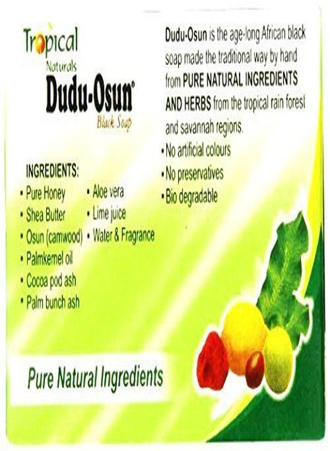 Dudu-Osun Dudu Osun Pure Organic African Black Soap 150g(Pack of 3) - Effective for Acne Treatment, Eczema, Dry Skin, Scar Removal, Dandruff, Pimples Mark Removal, Anti-fungal Face & Body Wash - Image 4