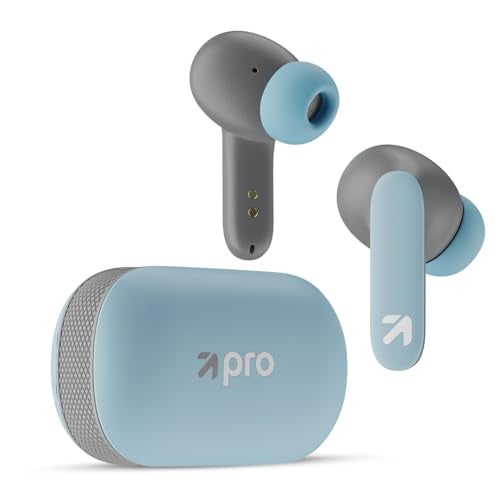 GOBOULT Y1 Pro Ear Buds Wireless 60H Playtime, 4 Mics Calling, 45ms Low Latency Gaming, Made in India,13mm Bass Driver Earbuds Buds TWS Bluetooth Wireless Earphone - Image 1