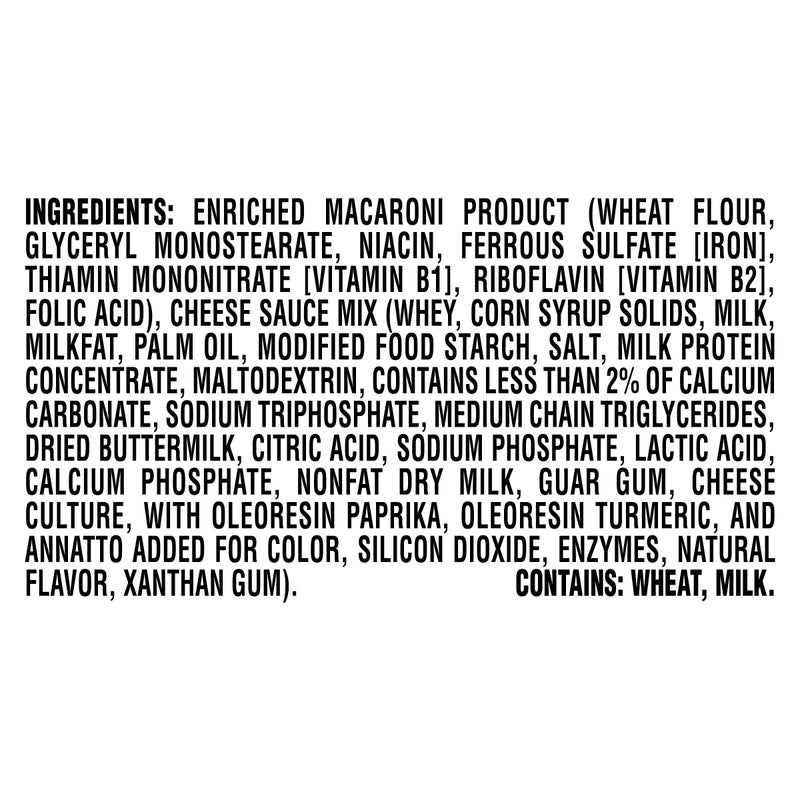 Kraft Easy Mac Original Mac & Cheese Macaroni and Cheese Dinner Microwavable Dinner, 18 ct Packets - Image 3