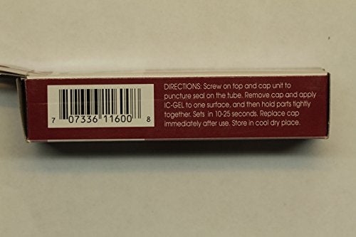 Bob Smith Industries 3 Pack IC-Gel Insta Cure Cyanoacrylate Gel Coral Glue .7oz / 20 g - Image 3