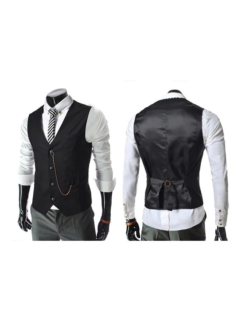 Shougu New Fashionable Casual Men's Suit Vest  - Image 1