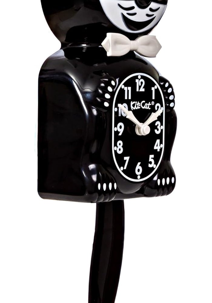 Kit Cat Klock Gentlemen The Original Classic Black Wall Clock - Image 2