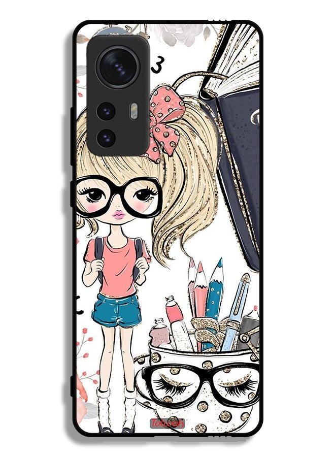 Tolwak Xiaomi 12X Protective Case Cover Unicorn Girl Art - Image 2