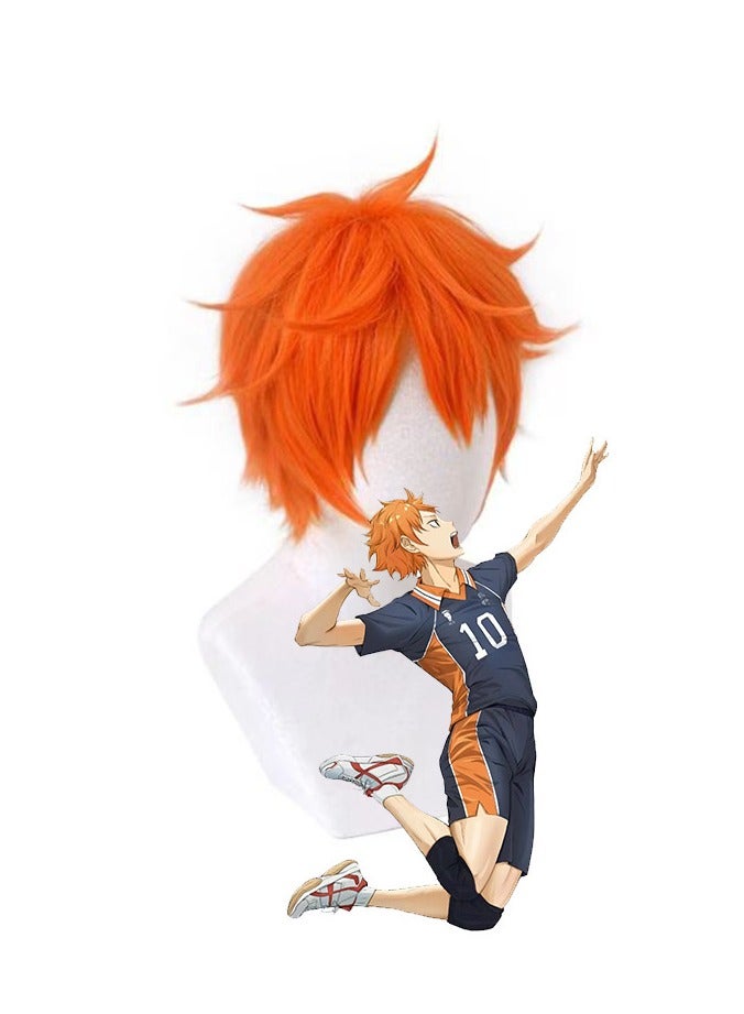 عام باروكة تنكّر لهيناتا شويو من هايكيو!! تُعيد تصفيفة الشخصية بدقة، لتلبية متطلبات التنكر الكامل. - Image 2