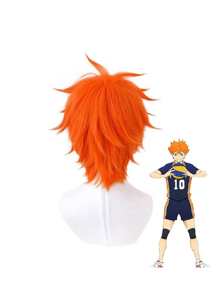 عام باروكة تنكّر لهيناتا شويو من هايكيو!! تُعيد تصفيفة الشخصية بدقة، لتلبية متطلبات التنكر الكامل. - Image 3