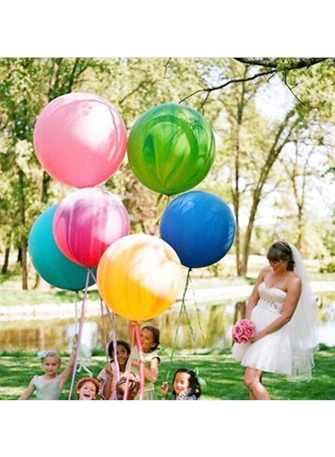 بالونات كبيرة إضافية 36 بوصة, 10 قطع بالونات كبيرة الألوان المتنوعة, بالون لاتكس العملاق بالونات ضخمة لصور صور, Kids Birthday, Wedding Party Festival Event Carnival Decorations. - Image 2