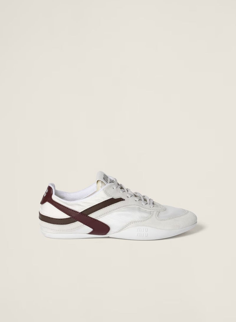 مياو مياو أحذية رياضية من القماش التقني والجلد المدبوغ - Image 2