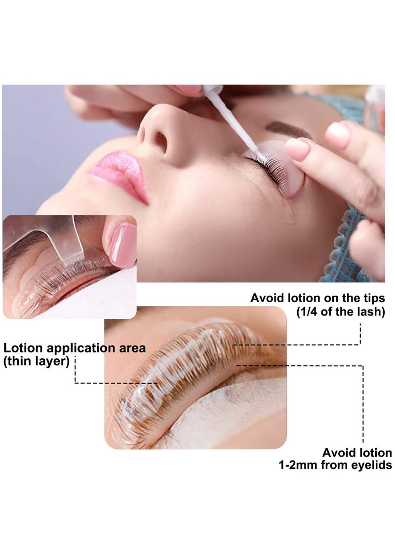 Elaimei - Brow Lamination Lash Lift and Tint Kit Professional Eyebrow and Eyelash Perm Kit with Black Dye Fuller and Thicker Brows Long lasting for 6-8 Weeks Suitable for Salon and Home Use - Image 1