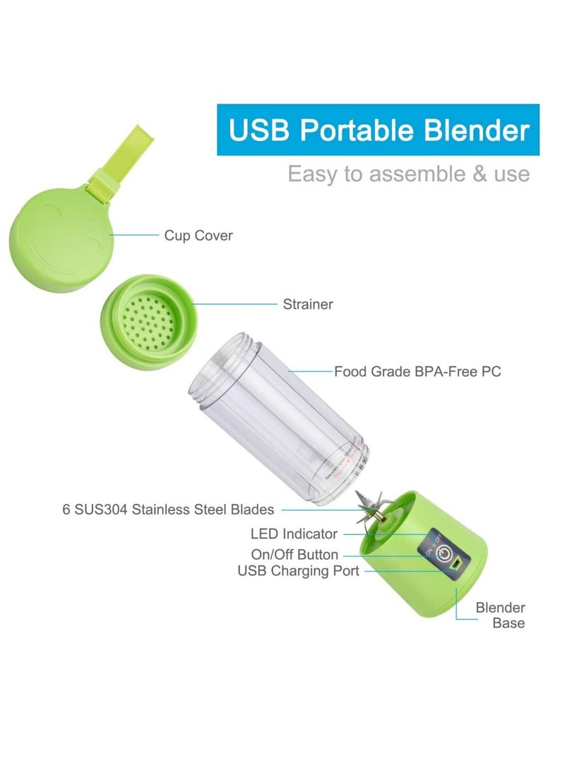 ELTRAZONE Portable Blender Personal Size Blender Shakes Usb Rechargeable  - Image 2