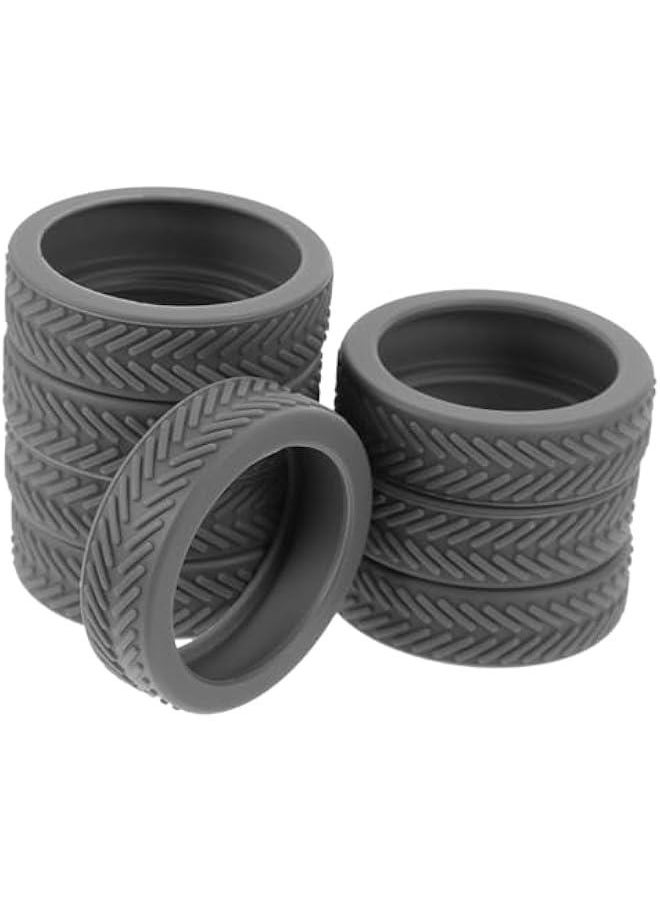Generic 8 Pcs Luggage Wheels Covers Luggage Caster Protectors Suitcases Wheels Travel Essential Wheel Accessories  - Image 1