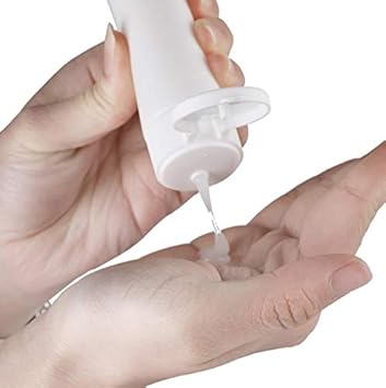 ericotry ericotry 2Pcs Clear Empty Plastic Soft Tube Squeeze Bottle Cosmetic Toiletries Storage Containers with Flip Cover for Toner Lotion Shower Gel Shampoo 400ml - Image 5