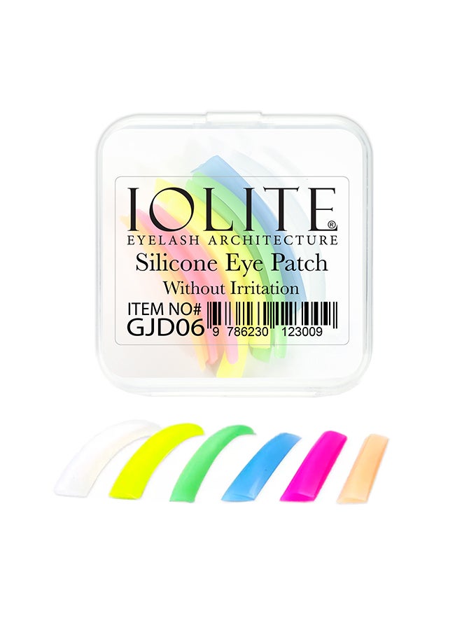 IOLITE 12-Pieces Eyelash Perming Pads Silicone Perm Lift, Eyelash Curler Refills Pads For S, M, L With 6 Different Sizes - GJD06 - Image 1