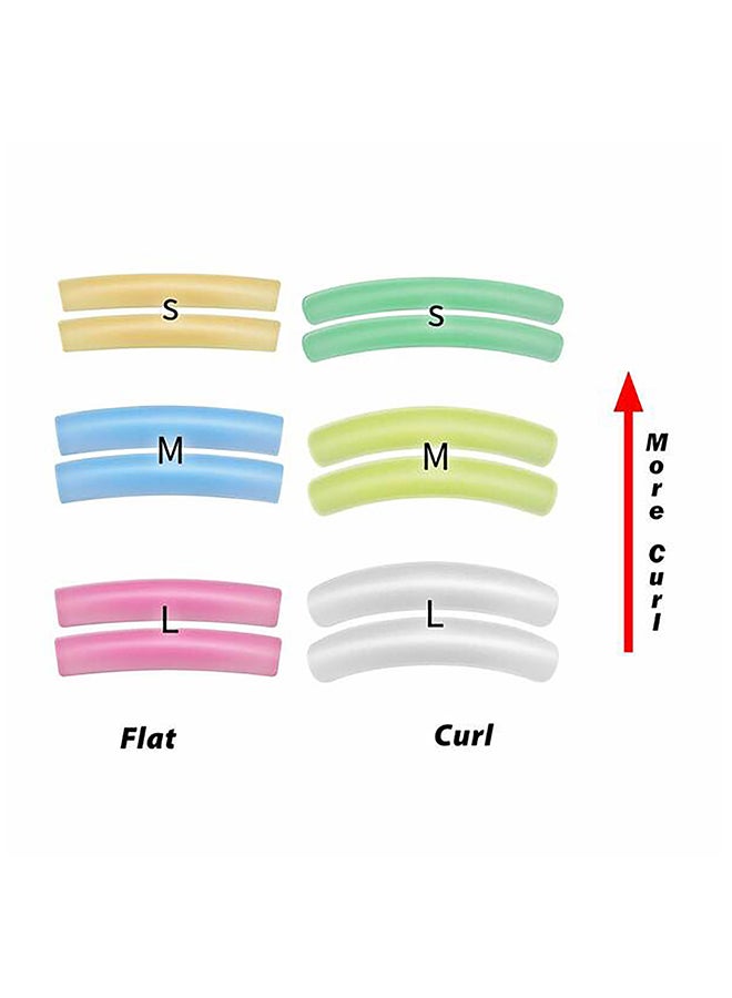 IOLITE 12-Pieces Eyelash Perming Pads Silicone Perm Lift, Eyelash Curler Refills Pads For S, M, L With 6 Different Sizes - GJD06 - Image 5