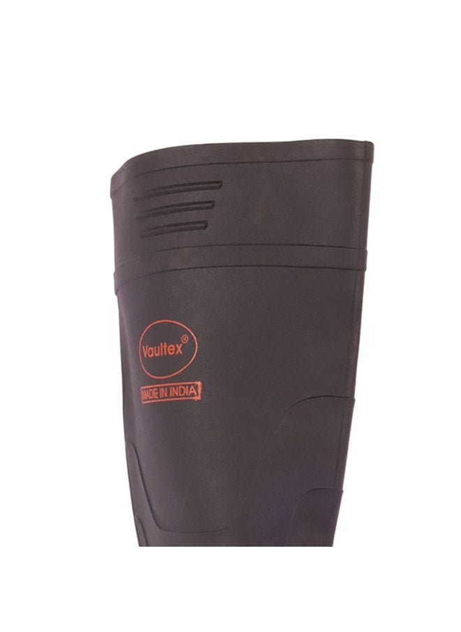Vaultex Vaultex PKN Composite Toe Safety Gumboots - Black, 43  - Image 3