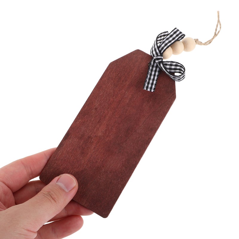 12pcs Rustic Farmhouse Wood Tags With Jute Ropes Blank Hanging Ornaments For Crafts Party Decorations And Home Decor - Image 2