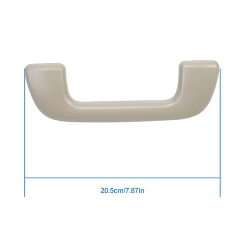 Gaogsiy 74610-52020 Auto Interior Grab Handles Ceiling Pull Handles Fits Corolla 4Runner Rav4 Highlander Yaris Vios 2003-2021 Gray Roof Handle Replace 74683-8010 Without Hook - Image 3