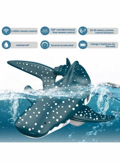Excefore Remote Control Shark Toy 2.4GHz High Simulation Shark Toys  - Image 3