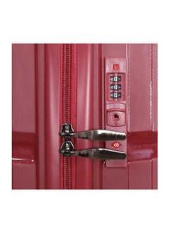 SONADA Sonada Trolley Bags 3 PCS Set Hardside Suitcase,Burgundy  - Image 5