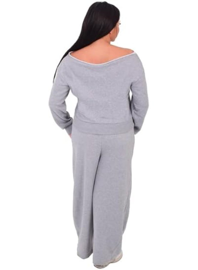 Mosca Wear Barrel Fit Comfy Cotton Sweatpants for Women - Image 3