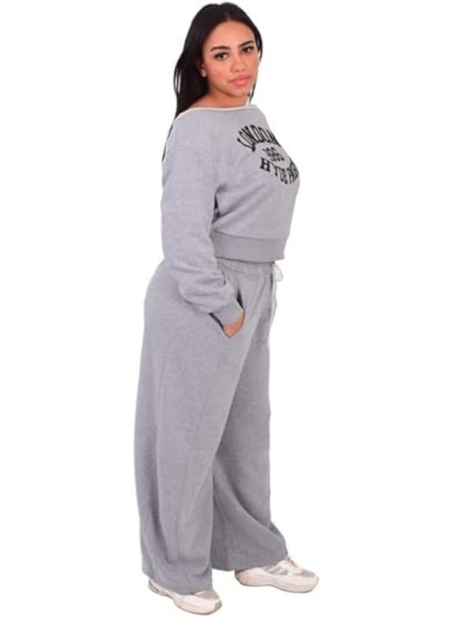 Mosca Wear Barrel Fit Comfy Cotton Sweatpants for Women - Image 4