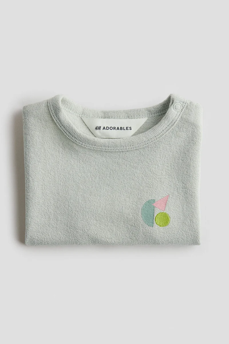 H&M Cotton Terry T-Shirt
