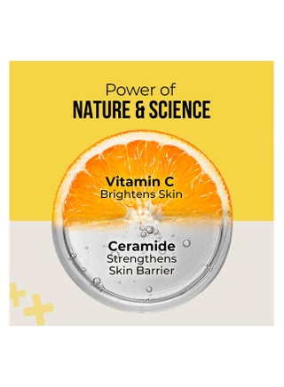 Ceramide And Vitamin C Long lasting Sunscreen SPF 50+ PA++++|For 6 hrs Advanced UV And Tan Protection|No White Cast, Water And Sweat-Resistant|Non-Greasy And Quick-Absorbing |For Women And Men |50g - view 5