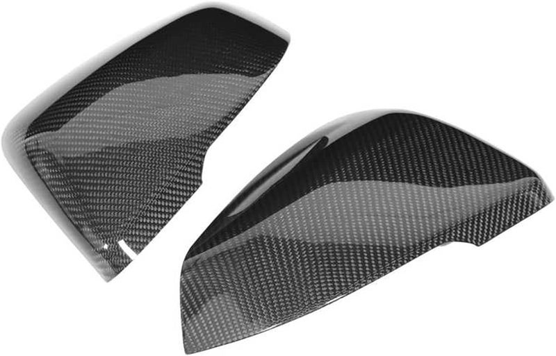 QASULER Carbon Fiber Rearview Mirror Covers - Image 1