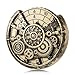 Keller & Weber Spinner DND Dice Set Metallic DD Dice Gear Roulette Dice Spinner for DND Dice Set DD Gifts with Gift Box Fathers Day Role Playing Game Board Game Accessories Bronze - Image 2