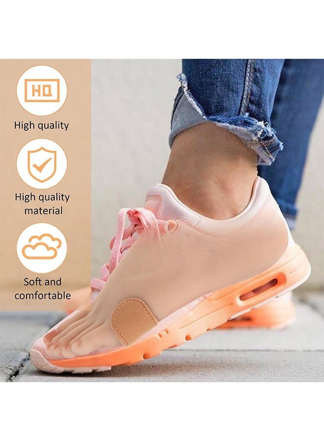 اتش واي 24 قطعة وسادات الورم ، واقي القدم ذاتية اللصق ، وسادات رغوة القدم بلون البشرة إكسسوارات الأحذية ، وسادات الكعب ، للجنسين ، لتقليل الاحتكاك ، النسيج ، الخدوش ، شريط تخفيف الآلام - Image 3