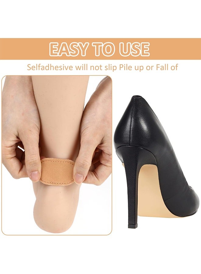 اتش واي 24 قطعة وسادات الورم ، واقي القدم ذاتية اللصق ، وسادات رغوة القدم بلون البشرة إكسسوارات الأحذية ، وسادات الكعب ، للجنسين ، لتقليل الاحتكاك ، النسيج ، الخدوش ، شريط تخفيف الآلام - Image 4