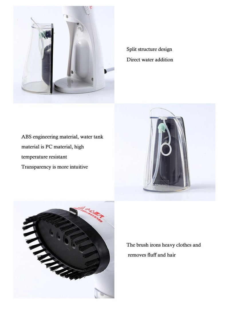 700W Clothes Steamer, Handheld Portable Garment Steamer with 120ml For Home and Travel, Vertical Clothing Steamer (White)