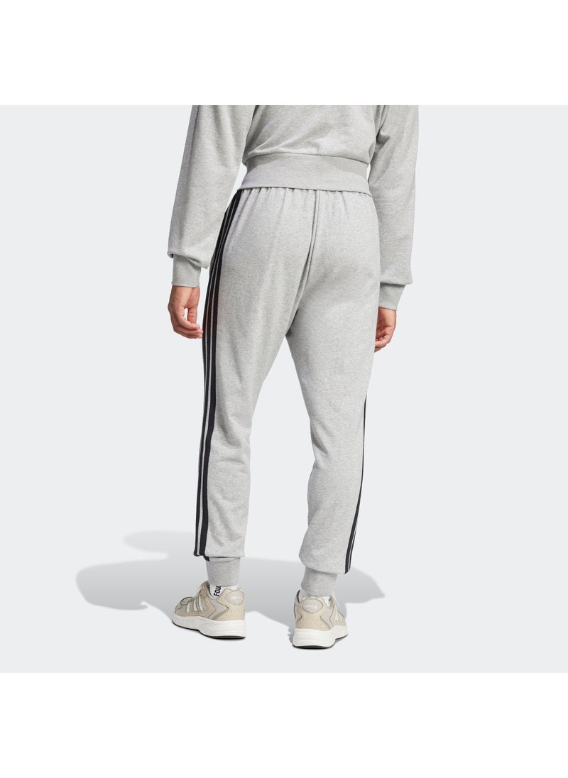 Adidas Essential 3 Stripe French Terry Sweatpants  - Image 2