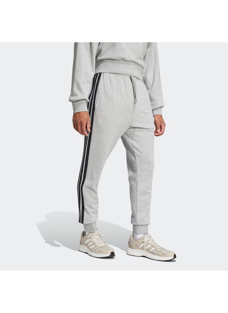 Adidas Essential 3 Stripe French Terry Sweatpants  - Image 5