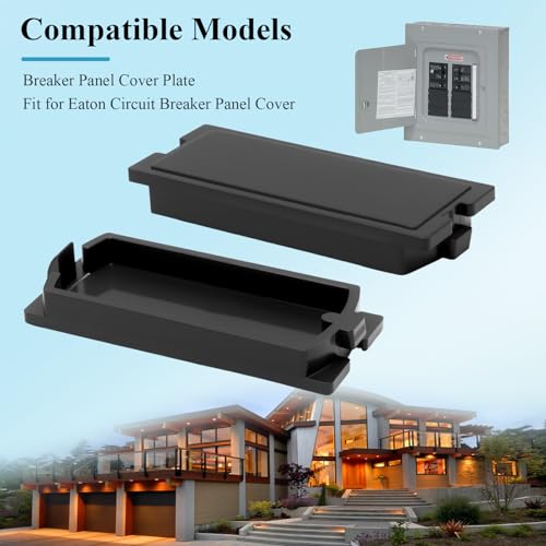 WFCYX 10 Pcs BRFPP 1" Breaker Filler Plates, Electrical Circuit Breaker Cover Plate, Compatible with Eaton Cutler Circuit Breaker Panel Cover, Provides Reliable Security - Image 3