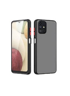 Matte Hard Back Case Cover for Samsung Galaxy M51 Black