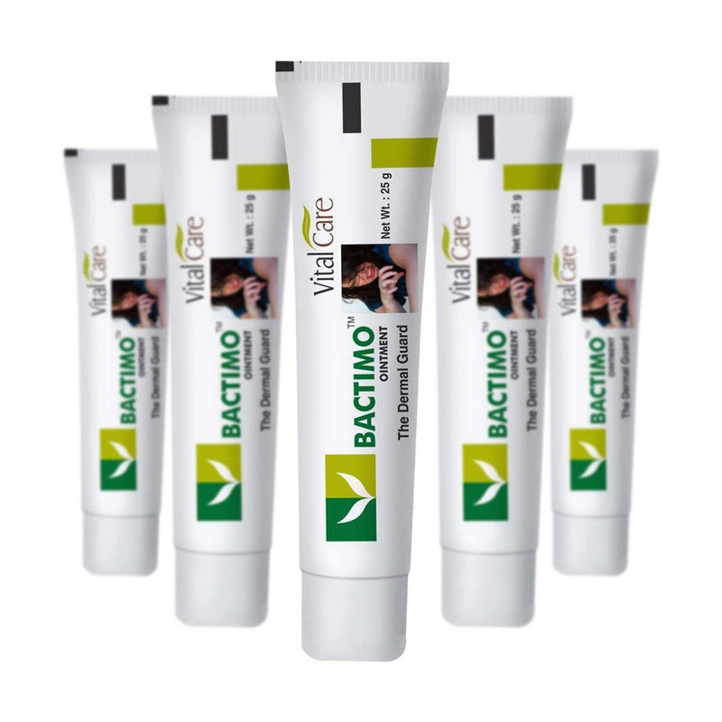 Vitalcare Bactimo ointment 25gm (pack of 5) - Natural ointment for skin rashes - Image 1