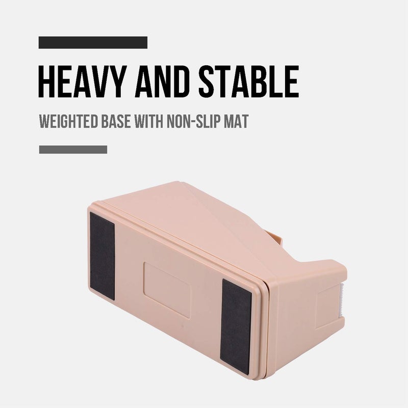 Lichamp Desktop Tape Dispenser Holder with Large 3 Inch Core for Masking, Heat Transfer, Painters, Freezer, Kitchen Tape - Image 3