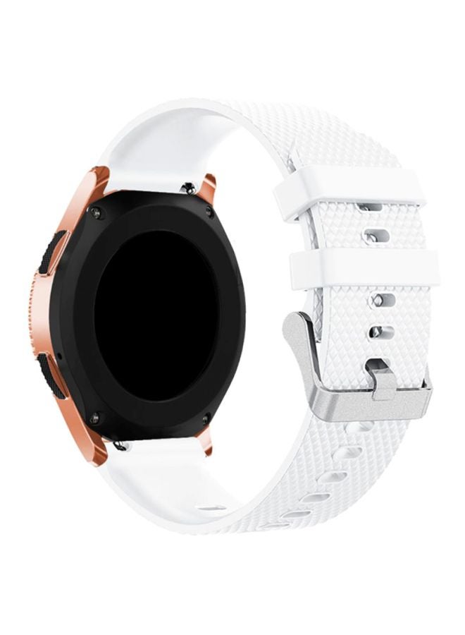 Voberry Replacement Band For Samsung Galaxy Watch 42/40/44mm White - Image 3