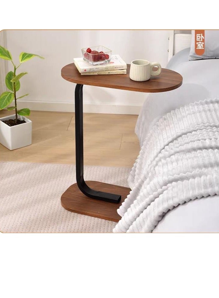 Generic Small service Side Table, C Shaped End Table for Sofa and Bed, Living Room, Bedroom  - Image 3