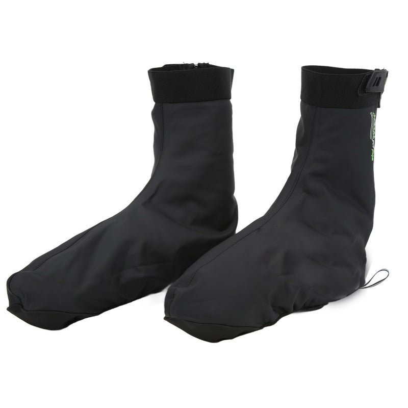 Giyo Cycling Shoe Covers Windproof Waterproof PU Material With Multiple Seals - Reflective Bike Shoe Covers With Warm Inner Lining for Cold Weather Riding - Image 2
