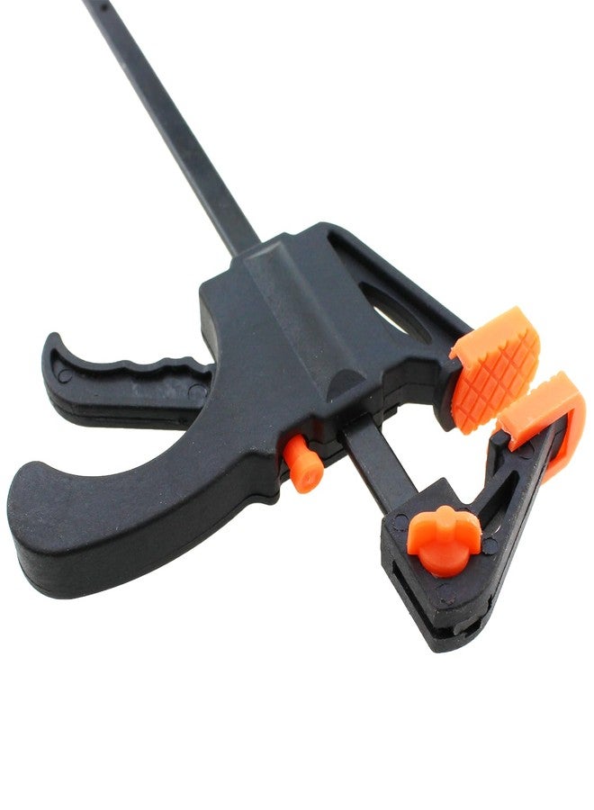 TAODAN 4PCS 4 Inch Trigger Quick Grip Clamps Bar Clamp Trigger Quick Grip Clamp Single Hand Ratchet Woodworking Clamp for Wood Bonding Processes - Image 5