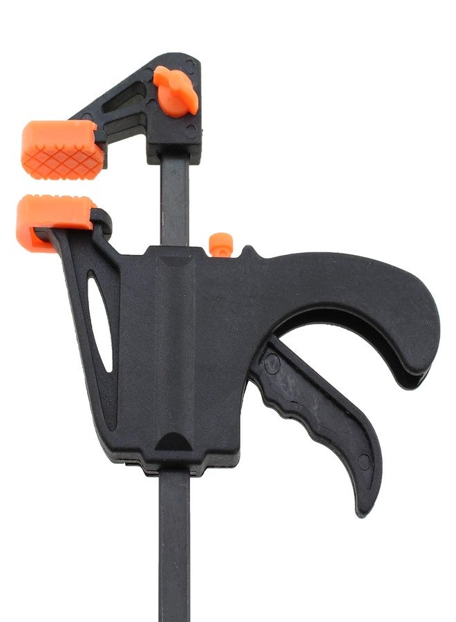 TAODAN 4PCS 4 Inch Trigger Quick Grip Clamps Bar Clamp Trigger Quick Grip Clamp Single Hand Ratchet Woodworking Clamp for Wood Bonding Processes - Image 3
