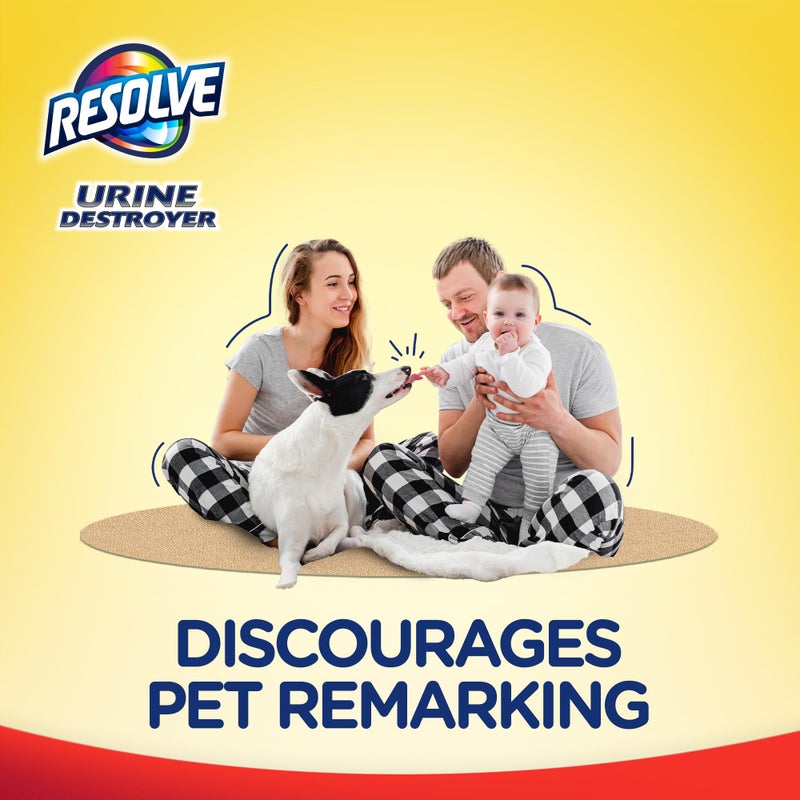 Resolve Urine Destroyer Carpet Cleaning Machine Formula, Safe for Bissell, Hoover & Rug Doctor, Carpet Cleaner, Carpet Cleaner Solution, 96 OZ - Image 5