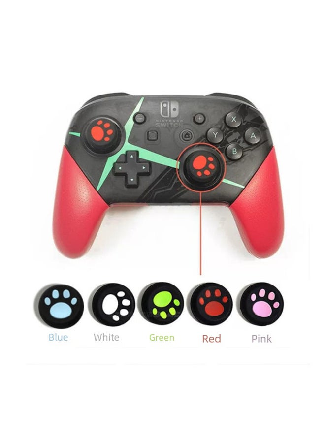 Neutral Ps4 Handle Cat Claw Cap Rocker Cap Ps5/ Ps3/ps2/xboxone/xbox360/ Nspro Silicone Case - Image 2