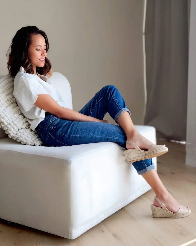 Shoeq  Classic Espadrille Wedge for Women | Best Price UAE